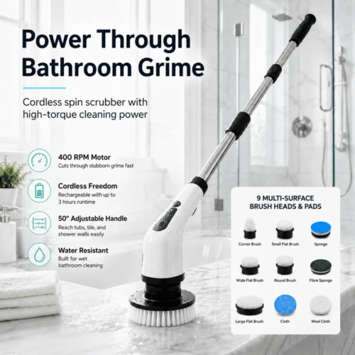 Scrubforce Pro Spin Scrubber (Official Retailer) [year]